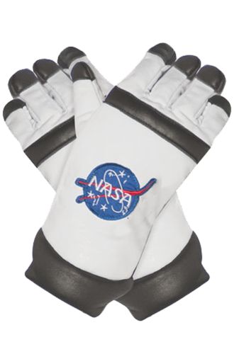 Astronaut Adult Gloves (White)