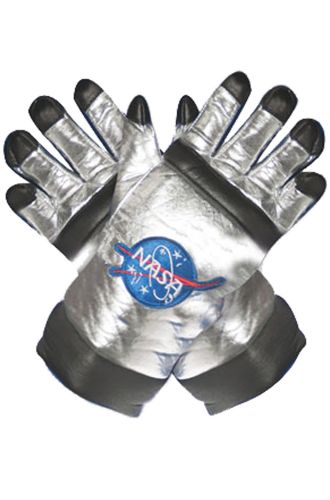 Astronaut Adult Gloves (Silver)