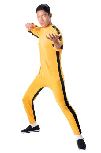 Bruce Lee Yellow Jumpsuit Adult Costume