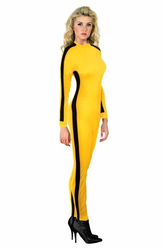Bruce Lee Yellow Jumpsuit Women's Adult Costume
