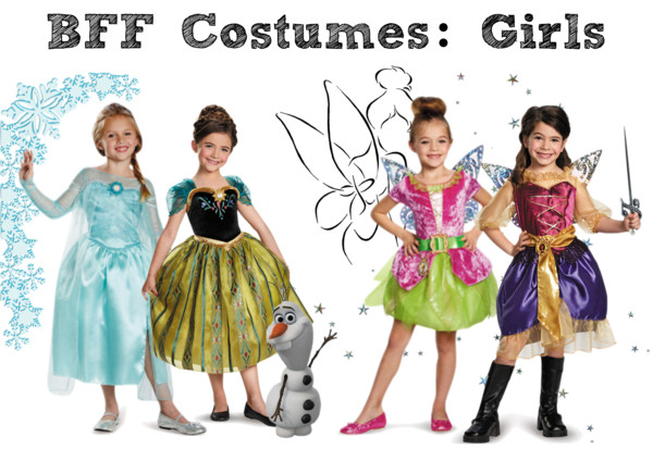 Polyvore - BFF Costumes Girls