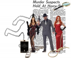 Polyvore - Murder Mystery Party