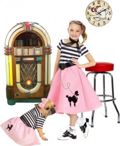 Polyvore - Pet and Owner 50s
