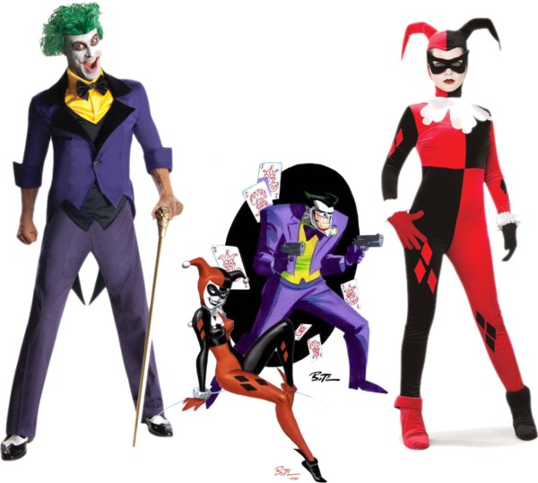Polyvore - The Joker and Harley Quinn