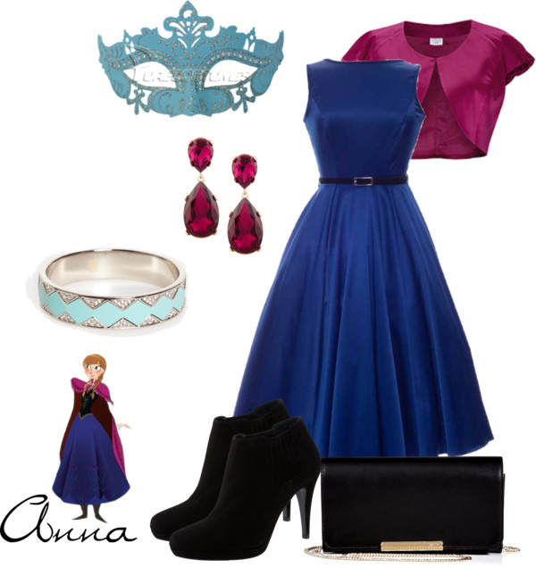 Anna Inspired Masquerade Outfit
