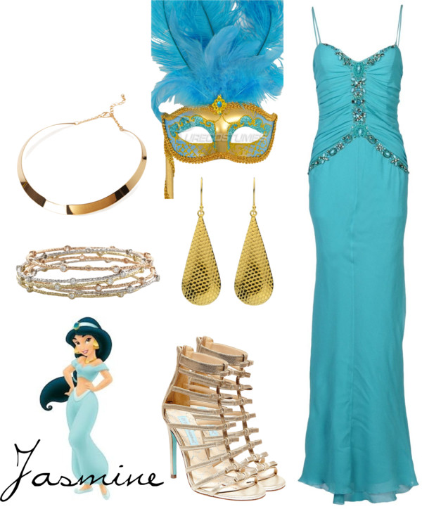 Jasmine Inspired Masquerade Outfit