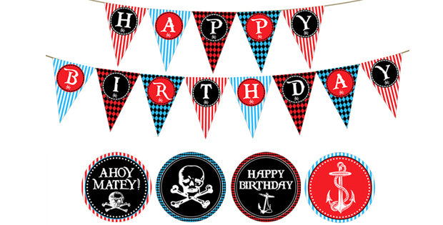 Free Pirate Themed Printables FREE PRINTABLE TEMPLATES