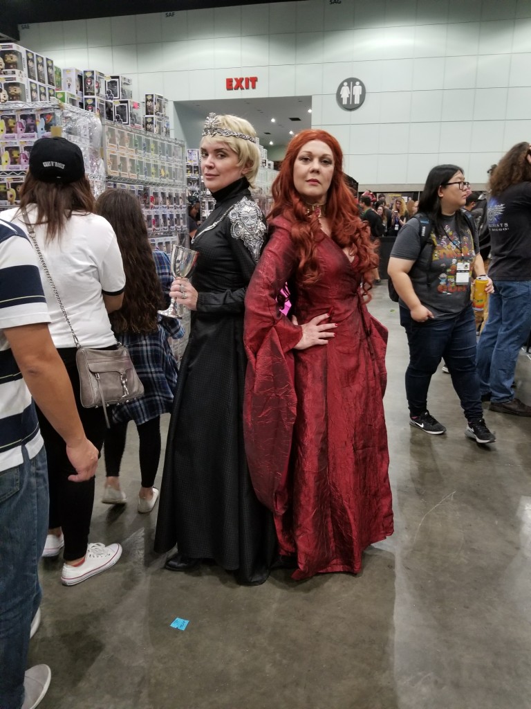 Stan Lee's Los Angeles Comic Con: Day 2 Cosplay game of thrones cersei red woman 