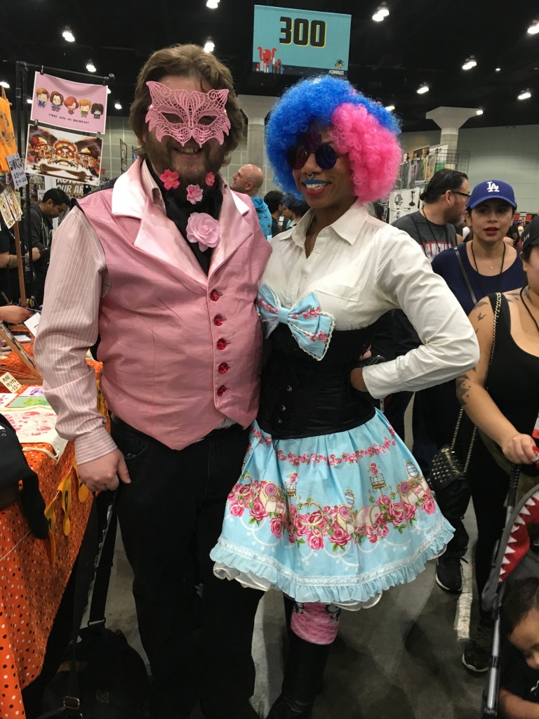 Stan Lee's Los Angeles Comic Con: Day 2 Cosplay steampunk garnet and lion