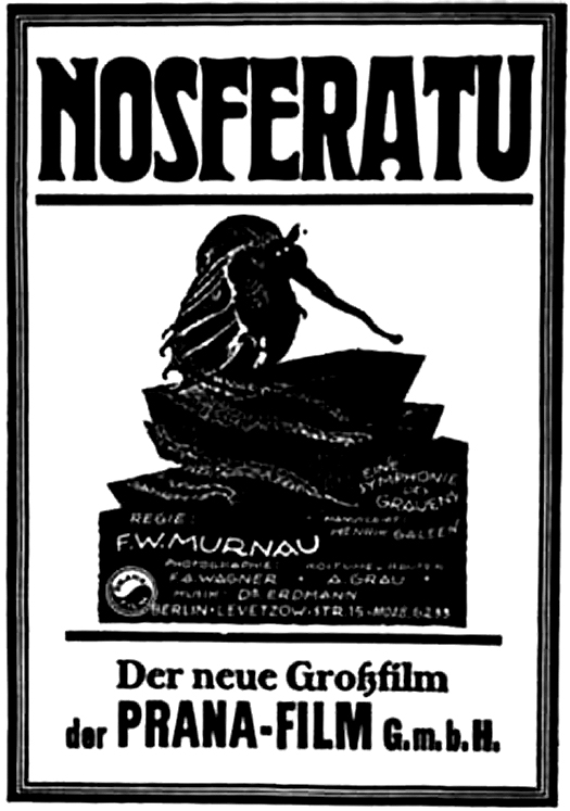 Nosferatu poster Upcoming Movie Reboots