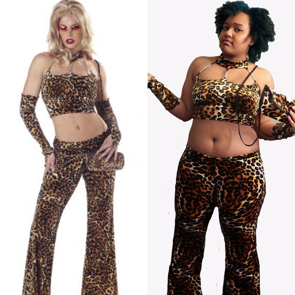 Costume Upcycle: Fine Foxy Mama to Scary Spice - Pure Costumes Blog