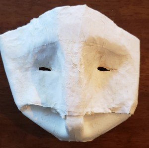 DIY Paper Mache Masquerade Mask