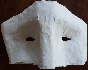 DIY Paper Mache Masquerade Mask