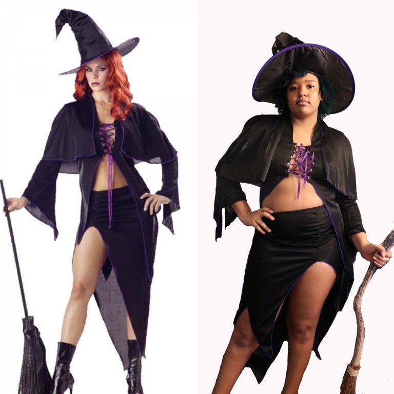 Costume Upcycle: Spellbound Witch to Trendy Witch