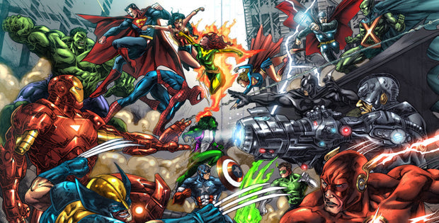 Infographic: Top 10 DC and Marvel Copycat Characters – Pure Costumes