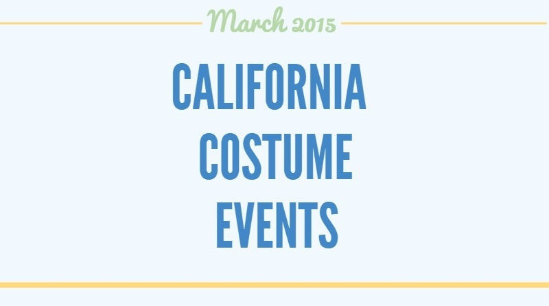 March Costume Events in California