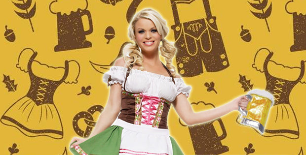 Oktoberfest Merriment = Beer + Costumes