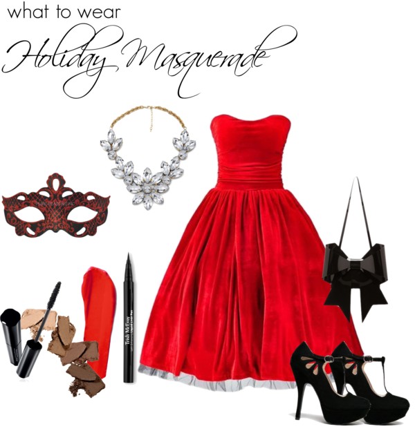 What to Wear: Holiday Masquerade