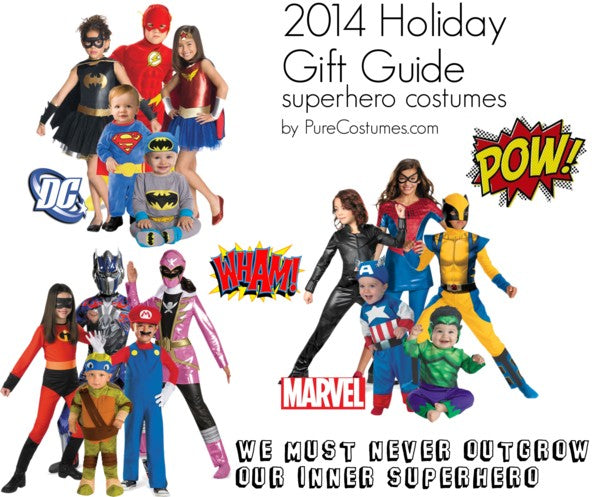 2014 Holiday Gift Guide Series: Superhero Costumes