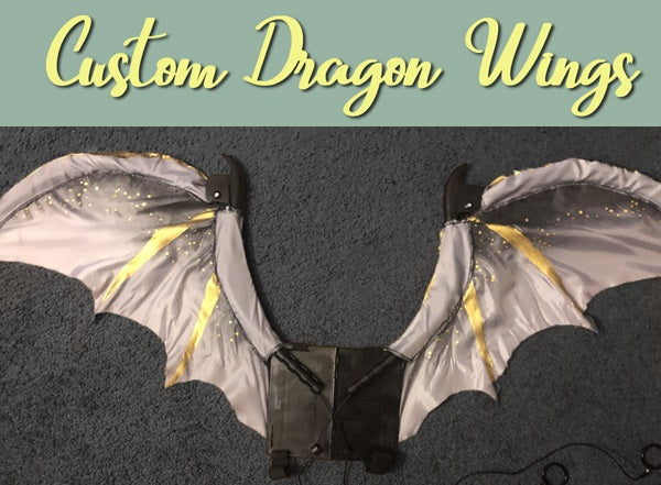 DIY Custom Dragon Wings for Less Than $30!