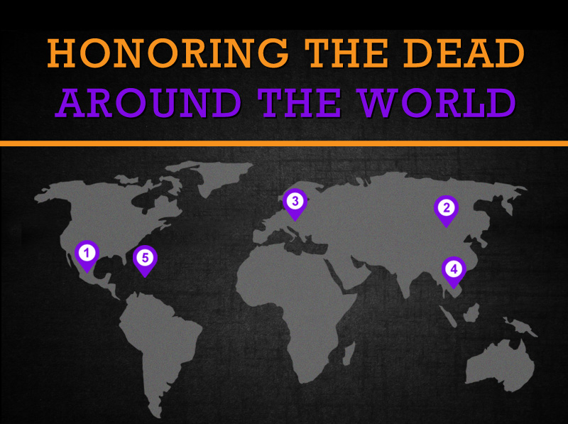Infographic: Honoring the Dead Around the World