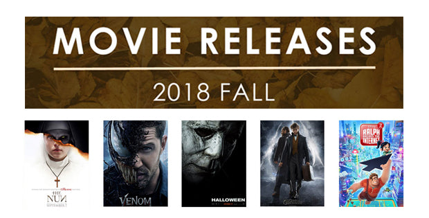 Infographic: 2018 Fall Movie Releases