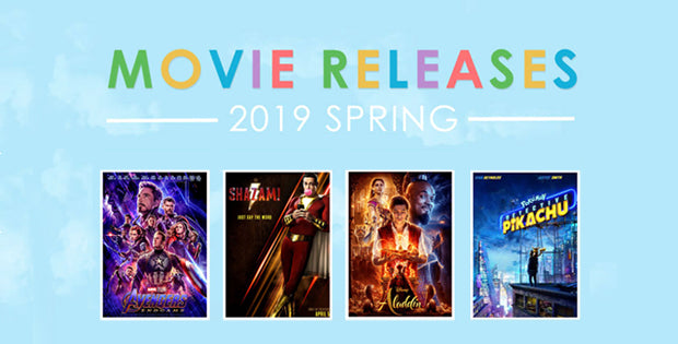 Infographic: Movie Releases of Spring 2019 – Pure Costumes