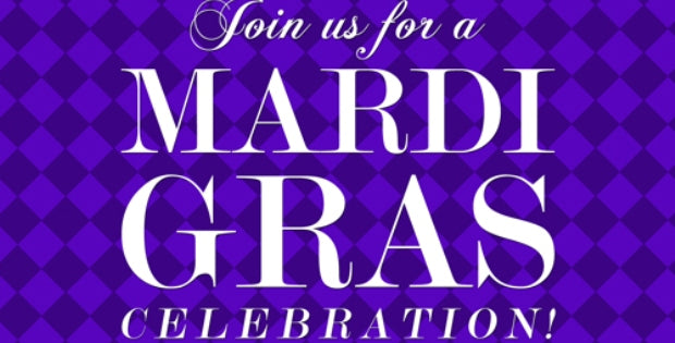Free Printable Mardi Gras Invitation
