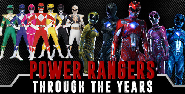 Infographic: Power Rangers Through the Years – Pure Costumes
