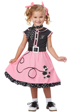50's Poodle Cutie Toddler Costume