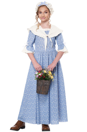 Colonial Village Girl Child Costume