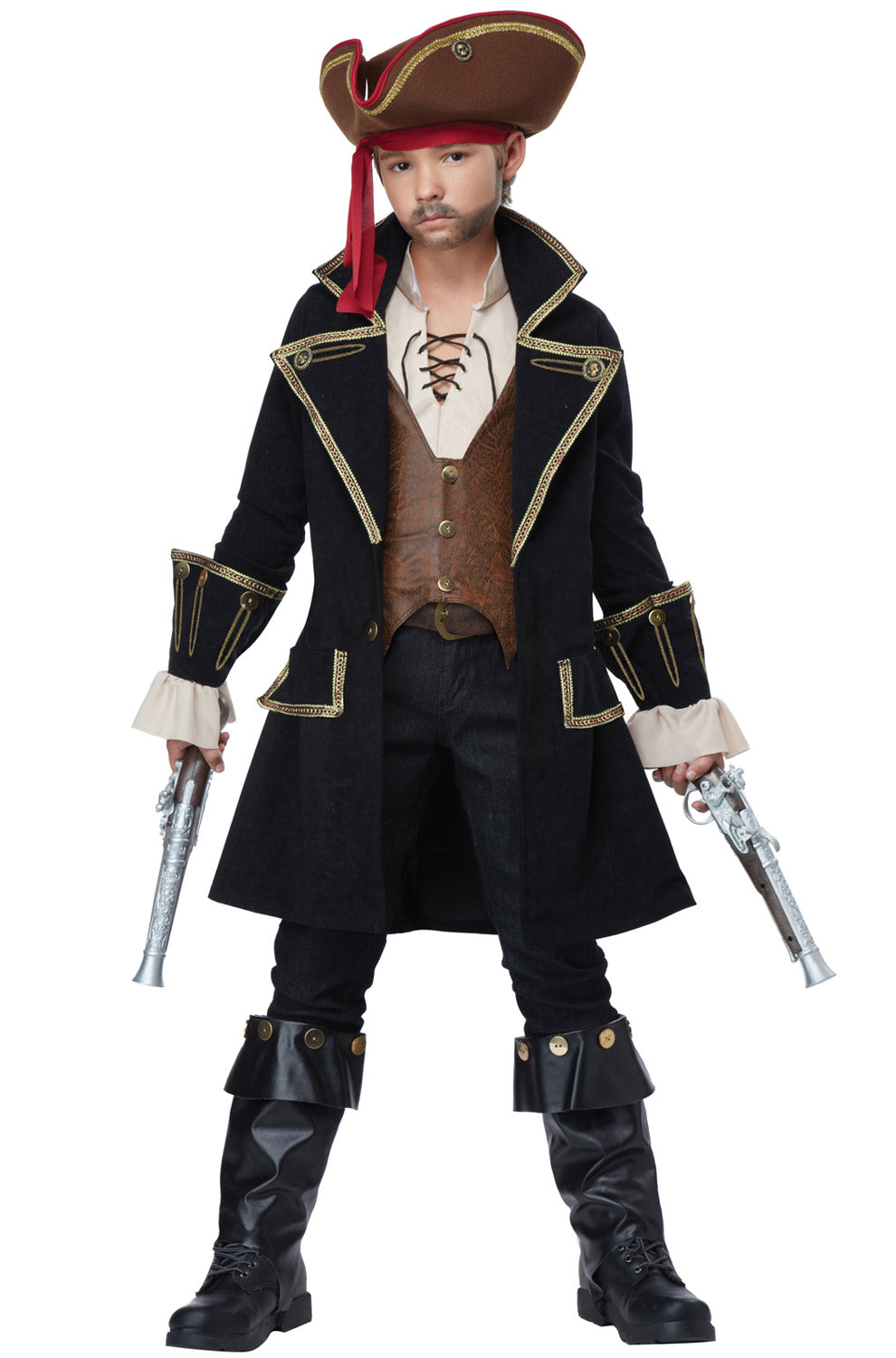Deluxe Captain Swashbuckler Child Costume