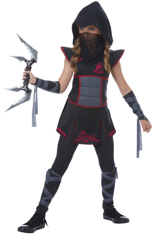 Mysterious Fearless Ninja Child Costume