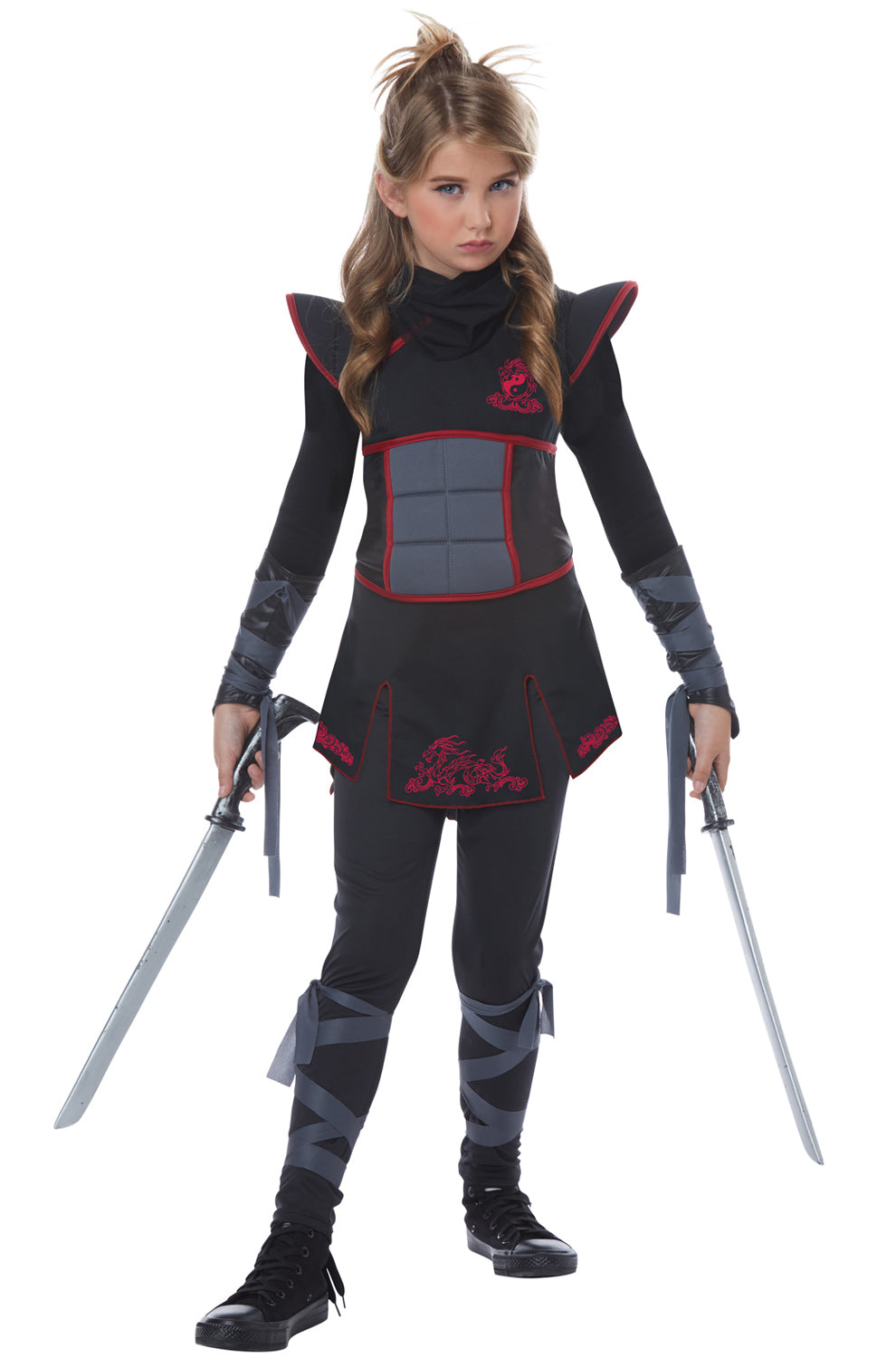 Mysterious Fearless Ninja Child Costume