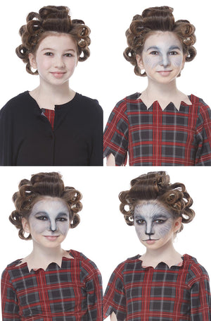 Werewolf Girl Child Costume