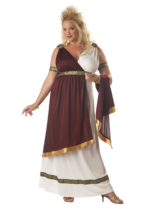 Plus Size Roman Empress Costume