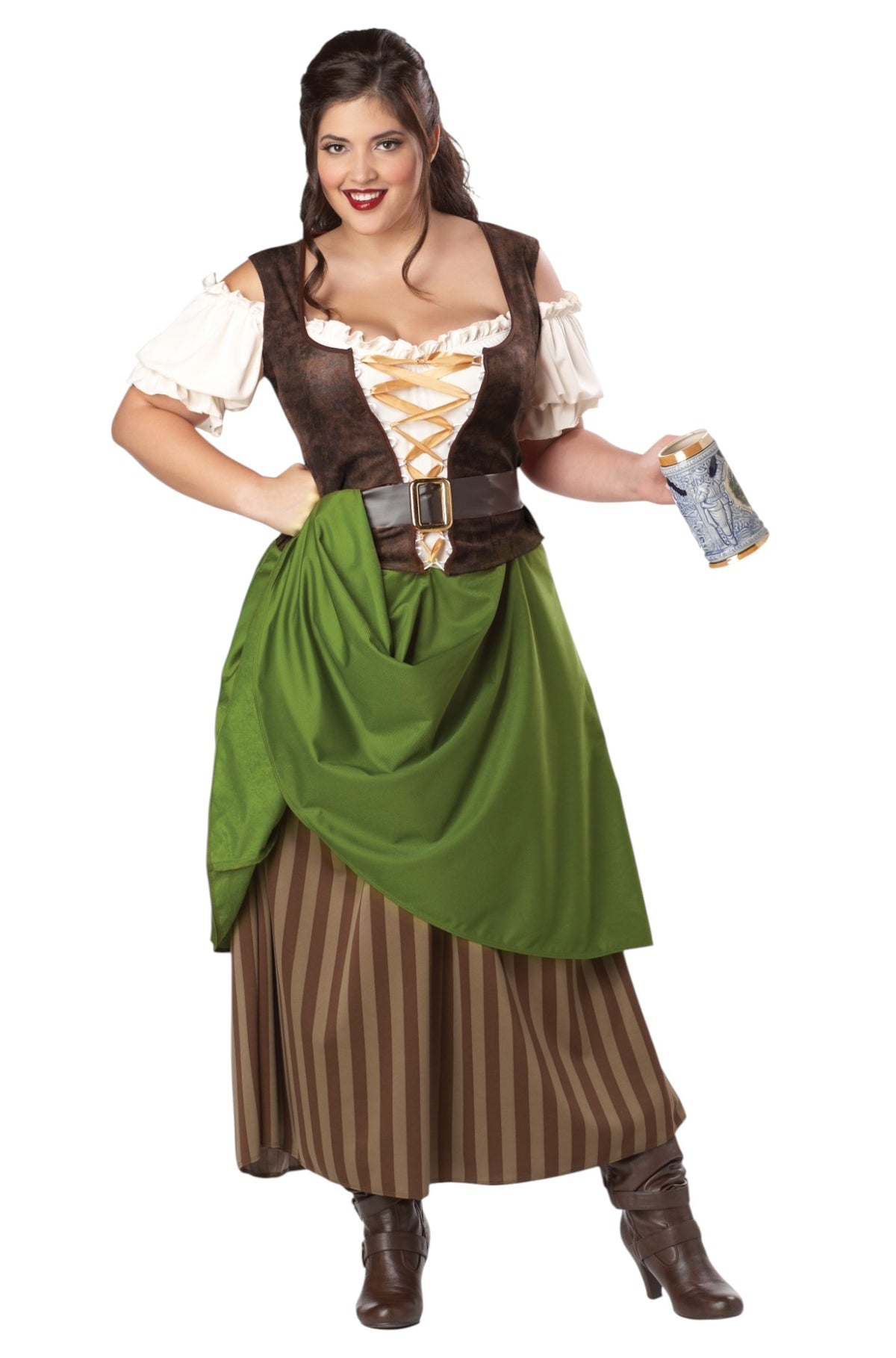 Tavern Maiden Plus Size Costume