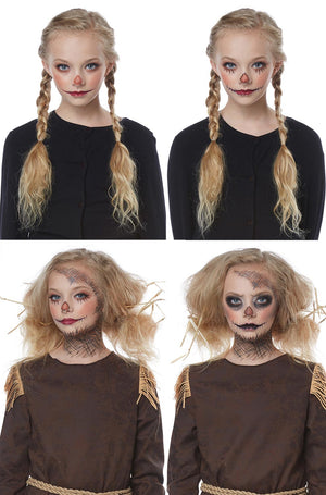 Creepy Scarecrow Tween Costume