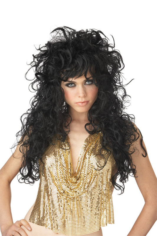 Seduction Costume Wig - Black