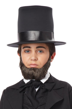 Child Honest Abe Beard (Dark Brown)