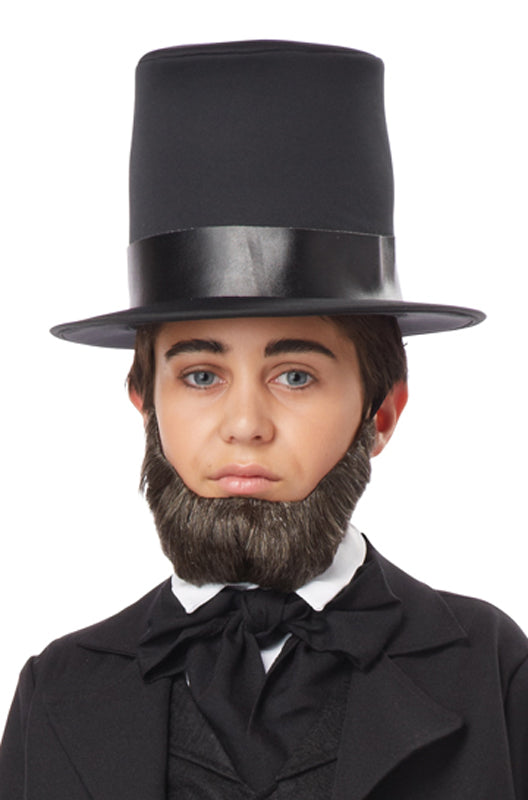 Child Honest Abe Beard (Dark Brown)