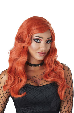 Sultry Siren Adult Wig (Auburn)
