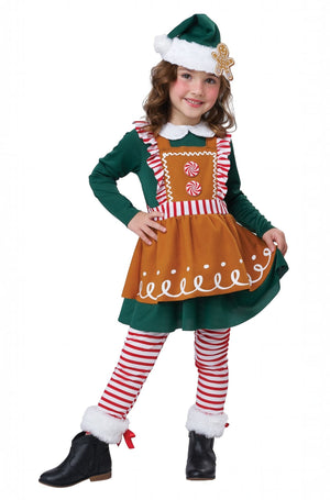 Gingerbread Elf Toddler Costume
