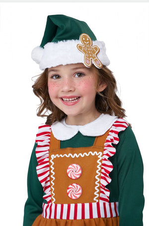 Gingerbread Elf Toddler Costume