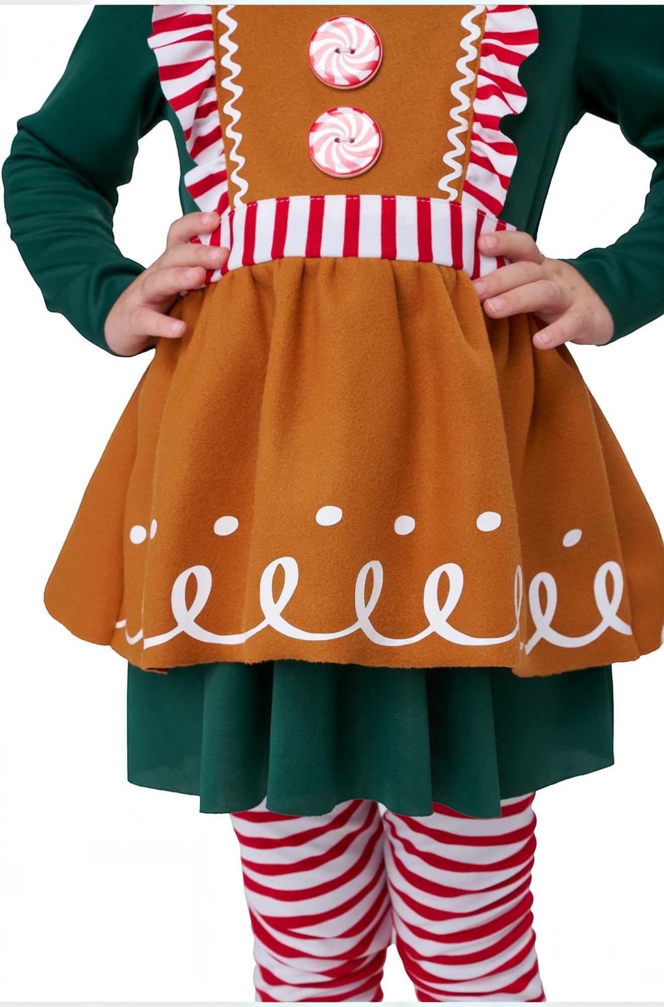 Gingerbread Elf Toddler Costume