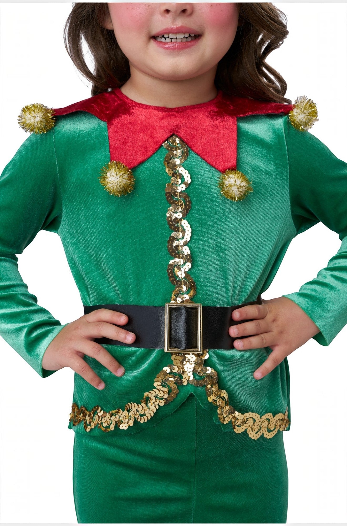 Jolly Christmas Elf Toddler Costume