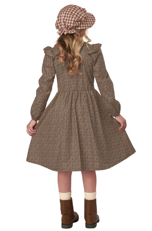 Frontier Settler Girl Child Costume (Brown)