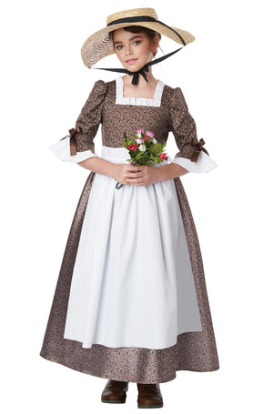 American Colonial Dress Child Costume