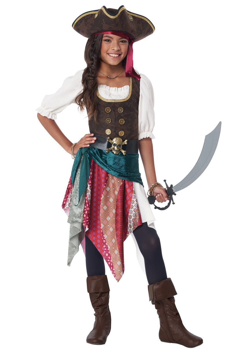 Boho Pirate Child Costume