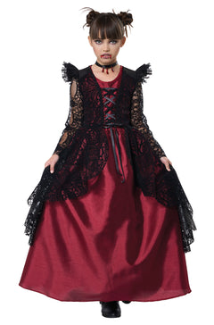 Gothic Lace Vampire Child Costume